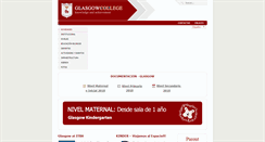 Desktop Screenshot of glasgowcollege.edu.ar